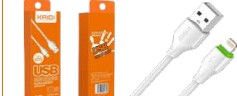  - Cabos Iphone    Cod. CABO USB IPHONE KD-308A 100cm